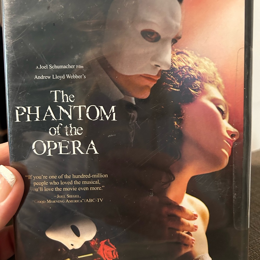 The Phantom of the Opera DVD